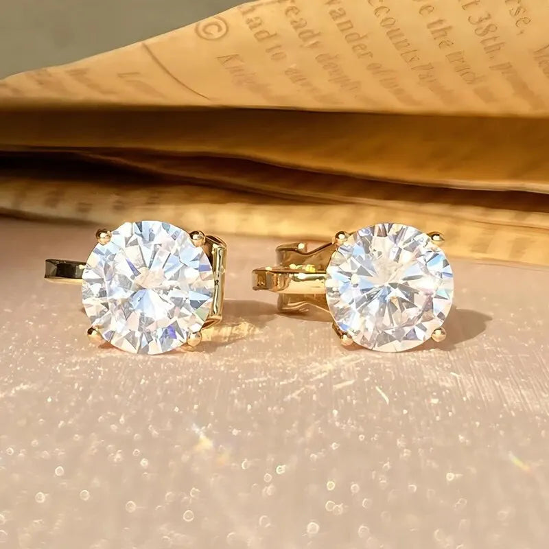 Klassische Eleganz – Zirkonia-Ohrringe