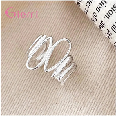 Retro- Fingerring 925 Sterlingsilber