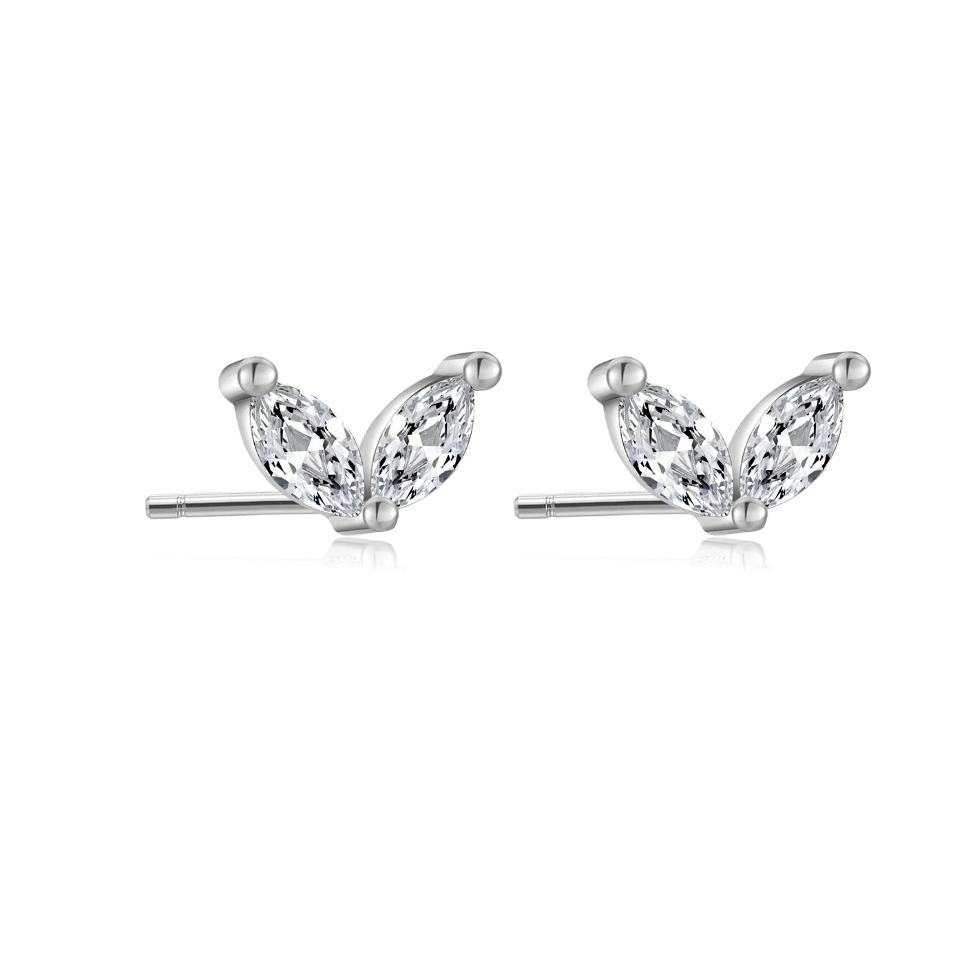Luxus Ohrringe 925 Sterling Silber