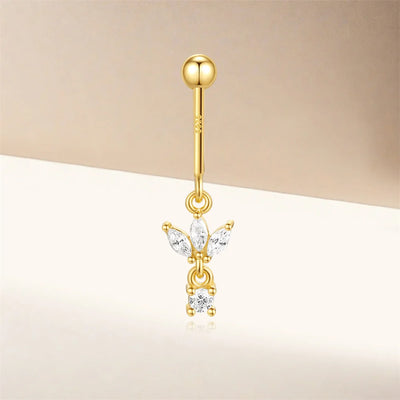 Piercing-Ohrring für Damen, S925 Sterlingsilber