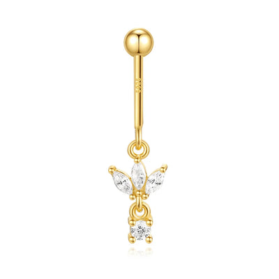 Piercing-Ohrring für Damen, S925 Sterlingsilber