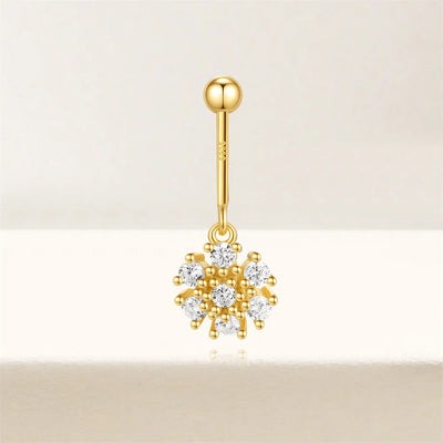 Piercing-Ohrring für Damen, S925 Sterlingsilber