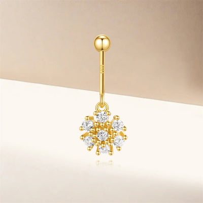 Piercing-Ohrring für Damen, S925 Sterlingsilber