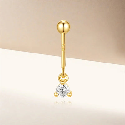 Piercing-Ohrring für Damen, S925 Sterlingsilber