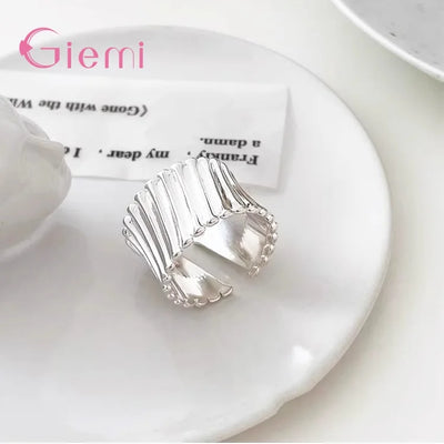 Retro- Fingerring 925 Sterlingsilber