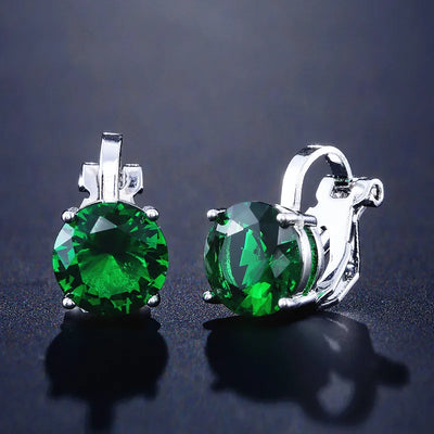 Klassische Eleganz – Zirkonia-Ohrringe